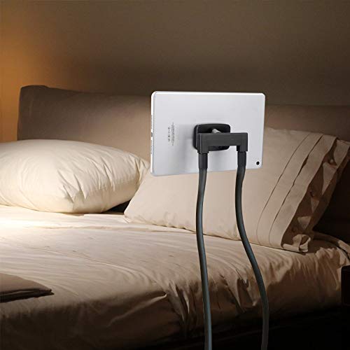 B-Land Magnetic Phone Holder, Gooseneck Bed Cell Phone Holders Universal Mobile Phone Stand Flexible Tablet Stand Holder Neck Phone Holder, Compatible of Phones & Tablets