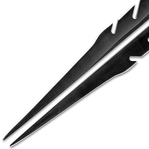 image for K EXCLUSIVE Red Dragon Forked Tongue Sword with Sheath - Stainless Ste