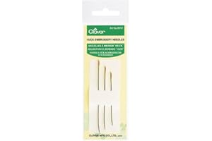 CLOVER Huck Embroidery Needles-Assorted 3/Pkg