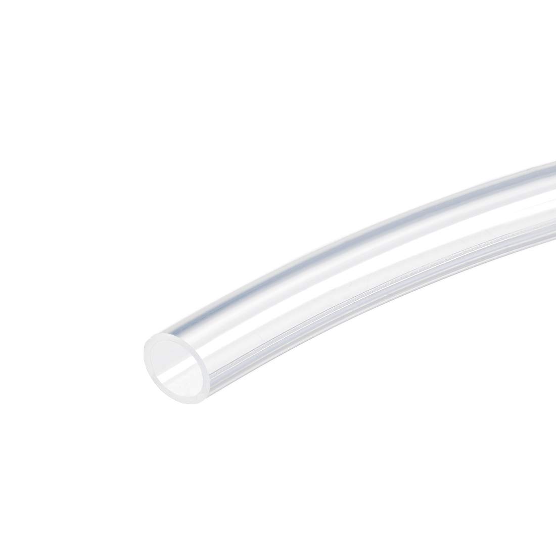 sourcing map Silicone Tubing 8mm ID x 11mm OD 4m Flexible Silicone Rubber Tube Air Hose Water Pipe for Pump Transfer Clear