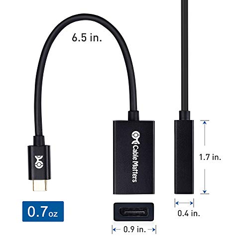 4 Cable+Matters+DisplayPort+Aluminum+Compatible