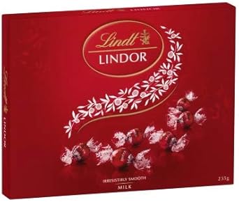 Lindt Lindor Bolas de Leche de la Caja de Regalo 235g: Amazon.es: Alimentación y bebidas