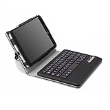 MoKo Wireless Bluetooth Keyboard Cover Case for LG G Pad F 8.0 inch [AT&T Model V495 / T-Mobile Model V496 / US Cellular Model UK495] & LG G Pad F 2 8.0 [V498] 4G LTE Android Tablet, BLACK