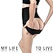 DreamLark Women’s Shaper, High Waist Tummy Control Girdles Seamless Shapewear for Women (US Size XL=Tag XXL, Black2) (Black4, US Size XL=Tag XXL)