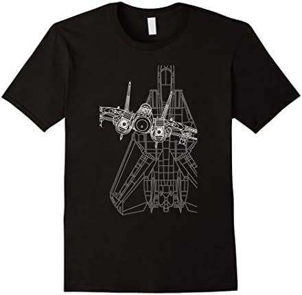 Men's Grumman F-14 Tomcat T Shirts 3XL Black