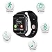 Padgene Bluetooth Smart Watch GSM Phone Watch with Camera for Samsung Nexus HTC Sony and Other Android Smartphones, (Black)