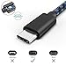 USB Type C Cable, Daker 3pack 3ft Braided Nylon USB-C to USB 3.0 High Durability High Speed Powerline Cord for Samsung Galaxy Note 8, S8, S8 Plus, MacBook, LG G6 V20 G5, Google Pixel, Nexus 6P 5X