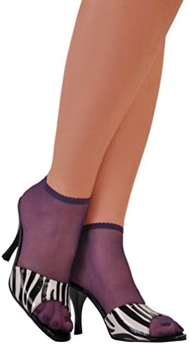 Fabulous French Hosiery - Gerbe-Paris Sevilla Micro Fishnet Socquette Socks
