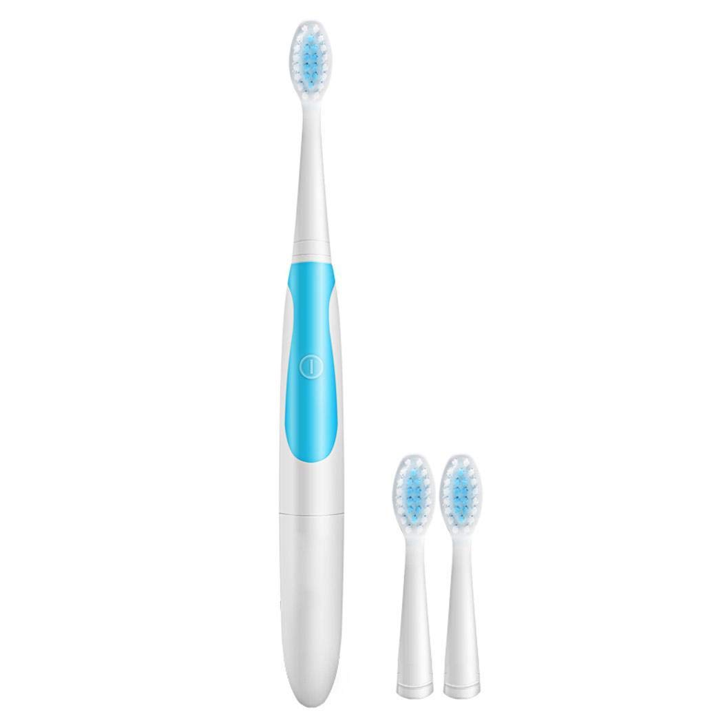 vobome Brosse à Dents électrique pour blanchir Les Dents avec 2 brosses supplémentaires Brosses à Dents électriques
