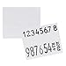 White Pricing Labels for Monarch 1136 Price Gun – Case of 8 Sleeves, 64 Rolls Value Pack - 112,000 Price Marking Labels – with Ink Rolls Included