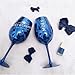 Moët & Chandon Champagne Glass Goblet Navy Blue x 1