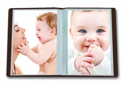 Pioneer Photo Albums I-46B/O 36-Pocket Baby Owl Designer Photo Album, Pink