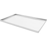 Confote Stainless Steel Replacement Tray for Dog Crate, 23.6"x17.6" Pet Cage Floor Pan Chew-Proof &amp; Crack-Proof