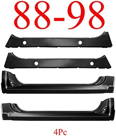 88-98 Chevy GMC 4Pc L&R Extended Rocker & Inner Rocker