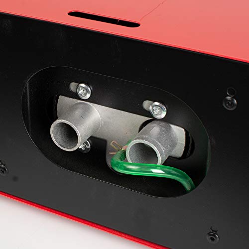 Colilove 12V 5KW Diesel Air Heater All in One 1 Air Outlet Diesel Heater with Heater Silencer with LCD Display and Remote Control for Truck Bus Car Boat