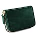 Kattee Women's RFID Blocking Small Compact Bifold Leather Pocket Wallet with Card Holder ID Window-Green