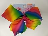 JoJo Siwa Large Cheer Hair Bow (Rainbow)