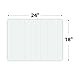 Yard Signs 10 White Signs Blank 18''x24'' & 10 Double H 10''x30'' Stakes