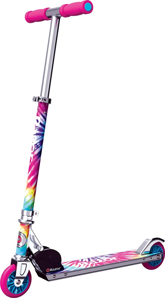 Razor A Kick Scooter Special Edition – Kids Aluminium Foldable Scooter Tie-Dye