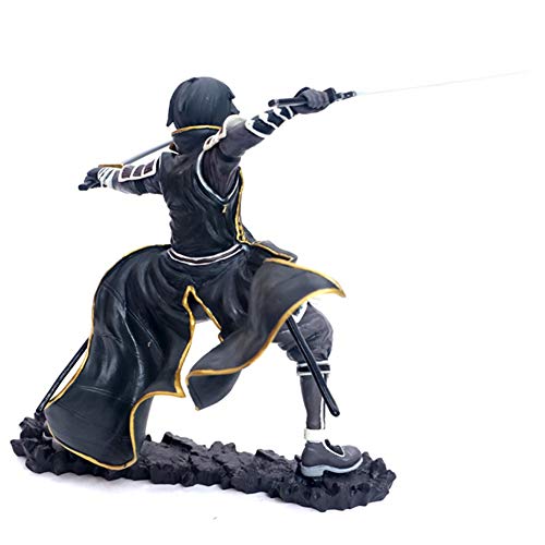 HomMall Anime Character Action Figure Vinyl Collectible PVC Figure Toys( Sword Art Online Kirito) - Thumbnail 3
