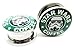 Star Wars Coffee Ear Plugs - Stainless Steel Screw-On Ear Plugs - 7 Sizes - Pair - New!
