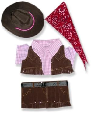 COWGIRL OUTFIT FITS 15” BUILD A BEAR FACTORY