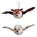 Kurt Adler 7" Buri Flying Owl Christmas Ornament 2 Assorted