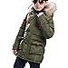 FARVALUE Boy Winter Coat Warm Quilted Puffer Water Resistant Parka Jacket with Detachable Fur Hood for Big Boys