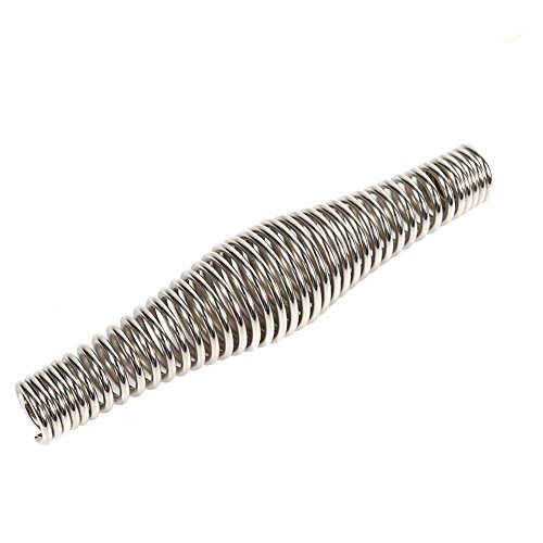 EUGNN BBQ Pit Grill Handle Spring Stainless Steel Spring Stove Handle BBQ Pit Accessories Handle Spring for Wood Furnace Coal Stove Pellet Boilers Pad Smoker Kitchen Outdoor(140 mm) - Thumbnail 4