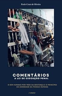 Livro COMENTÁRIOS À LEI DE EXECUÇÃO PENAL: O SER HUMANO POR TRÁS DA SENTENÇA E O PRINCÍPIO DA DIGNIDADE DA PESSOA HUMANA