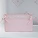 NoJo Chantilly 4 Piece Nursery Crib Bedding Set, Pink, White