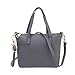 Outtop Messenger Bag Cross Body Hobo Handbag Tote Shoulder Bags for Women Girl (Gray)