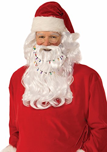 Forum Men's Light Up Santa Beard