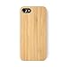 iATO Wood Case for 7/8 & SE 2020/2022 [Wireless Charging Compatible] Real Bamboo Wooden Overlay [Unique, Classy & Fully Protective]