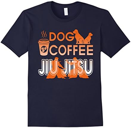 Mens Jiu Jitsu Shirts - Jiu Jitsu Love Tee Shirt Medium Navy
