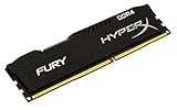 HyperX Kingston Technology Fury Black 8 GB 2133 MHz CL14 DIMM DDR4 Internal Memory (HX421C14FB2/8)