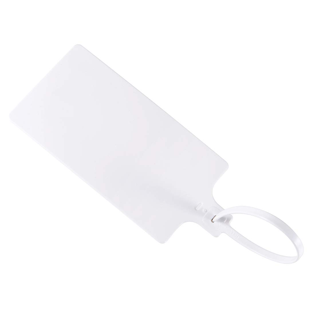 sourcing map Plastic Zip Ties Seals Anti-Tamper 255mm Length Large Size for Container Luggage, White, Pack of 50