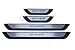 OLIKE for Toyota C-HR CHR 2016 2017 2018 2019 Fashion Style Door Sill Scuff Plate Guard Sills Protector Trim