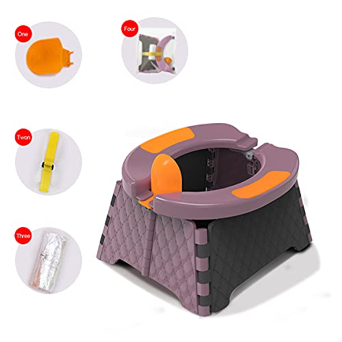 Honboom Portable Potty Training Seat for Toddler Kids Travel Potty