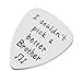 I Couldn't Pick A Better Brother Guitar Pick Jewelry - Stainless Steel, Unique Birthday Gift for Musician