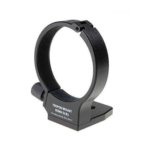 DSLRKIT Metal Tripod Mount Ring D with Quick Release Plate for Canon 100mm f/2.8L Macro IS