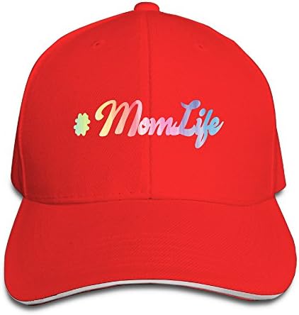 Mom Life Cap One Size Hip Hop Hat Sanpback CapRunning Cap For Adult Mens Womans