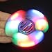 Iusun LED Light Fidget Hand Spinner Finger Toy EDC Focus Gyro Fast Shipping Gift (Multicolor 1)