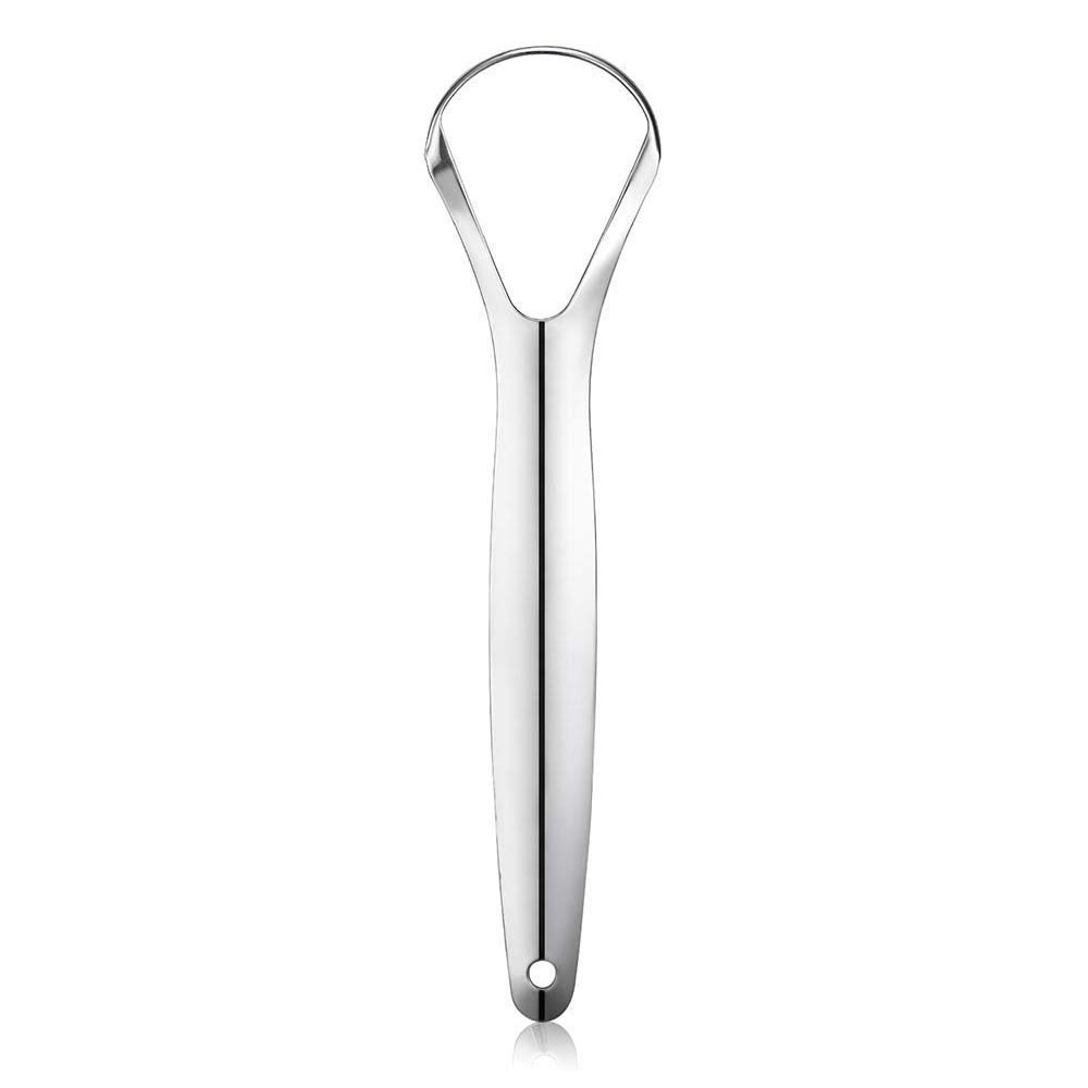 Wonder Care Tongue Scraper Stainless Steel,Tongue Cleaners Fresh Breath Restored Taste Big Size