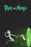 Rick and Morty: Movie Notebook, Perfect Birthday Gift for Boyfriend, Funny Christmas Present for Man, Daily Journal (100 lined pages 6x9) by