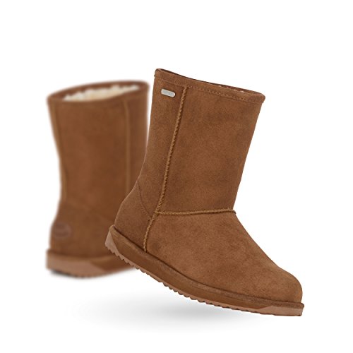 EMU Australia Womens Waterproof Winter Boots Paterson Lo Liner Skin in Oak Size 9 EMU Australia Womens Waterproof Winter Boots Paterson Lo Liner Skin in Oak Size 9