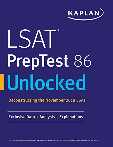 [EBOOK] LSAT PrepTest 86 Unlocked: Exclusive Data + Analysis + Explanations KINDLE