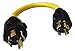 Parkworld 885996 Generator Adapter Cord NEMA L14-30P to L14-30P 18