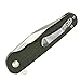 Kizer Folding Pocket Knives EDC Flipper Knife Liner Lock Green G10 Handles Folding Tactical Knife, Matt Cucchiara Flashbang V3454A2