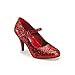 Funtasma by Pleaser Women's Glinda-50G Mary Jane Pump,Red Glitter,8 M US